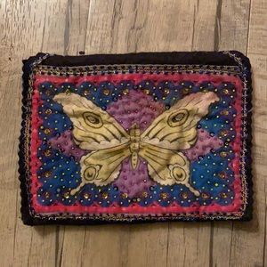 Handmade 1920’s Butterfly Cigarette Pouch